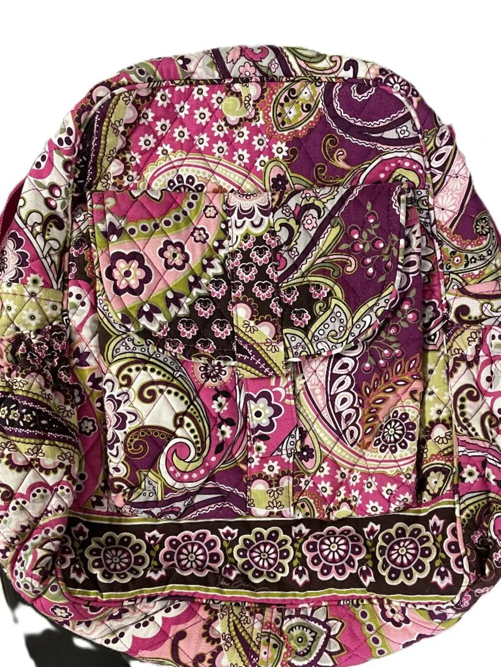 Vera Bradley Very Berry Paisley backpack